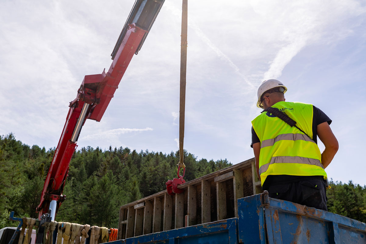 Reparación y acondicionamiento del puente de la carretera entre Borau y Aísa (Huesca) - Mascún Obra Civil