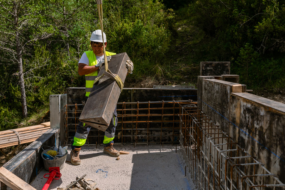 Reparación y acondicionamiento del puente de la carretera entre Borau y Aísa (Huesca) - Mascún Obra Civil